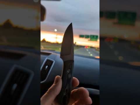 Riding home into the blade show sunset   