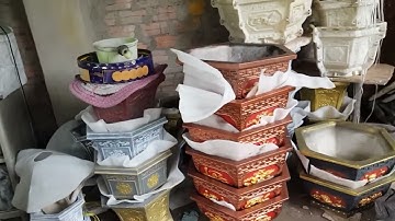 Hướng dẫn bí kíp sơn chậu cảnh siêu nhanh siêu đẹp