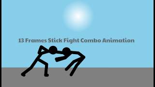 Pivot 13 Frames STICKFIGHT COMBO animation