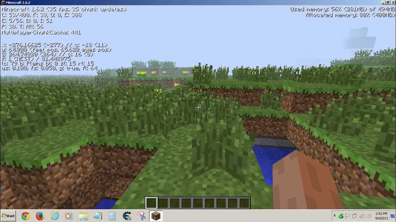 How To Increase Your Fps In Minecraft 1 6 2 Youtube