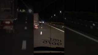 Night driving on Highway! #travel #travelvlog