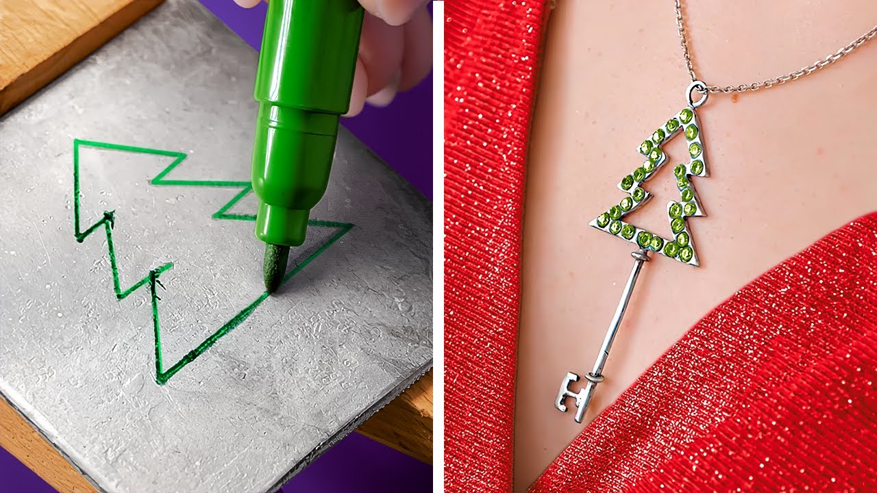 IS IT CHRISTMAS TREE GIFT? Heart-Warming DIY Crafts And Jewelry Made By Professionals