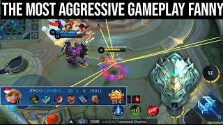 FANNY AGGRESSIVE GAMEPLAY 20 KILLS BY ZEN ML I MOBILE LEGENDS INDONESIA