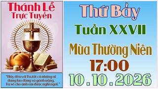 Daily Online Mass | Saturday of the 27th Week in Ordinary Time | 10/10/2026 | Live