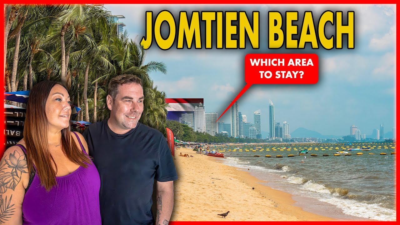 Which Area is Best for YOUR Jomtien Beach Vacation? Full Tour!