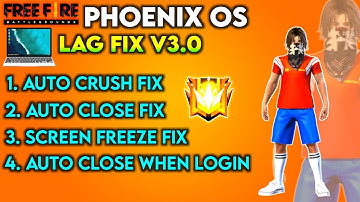 FREE FIRE PHOENIX OS LAG FIX | AUTO CLOSE FIX | RXT GAMING |