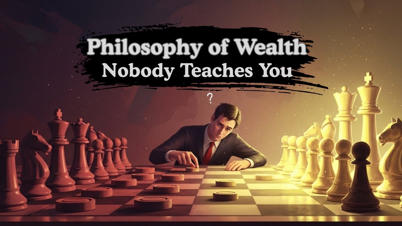 The Philosophy of Wealth Nobody Teaches | How to Think About Money & Freedom