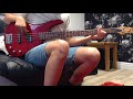 Red Hot Chilli Peppers, Hard to concentrate, Bass cover