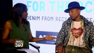 Pharrell Williams on his new collaboration with G-Star denim!