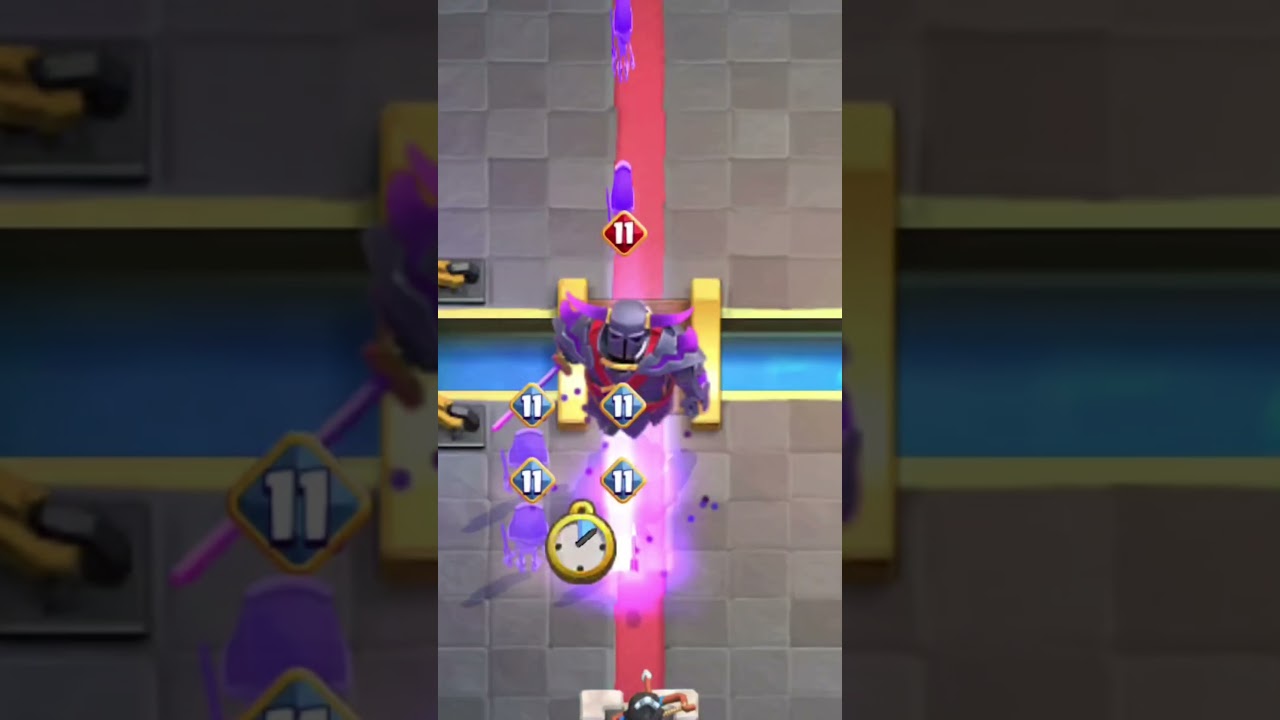 Evo PEKKA vs Evo Larry 💀 1 Elixir Vs 7 Elixir