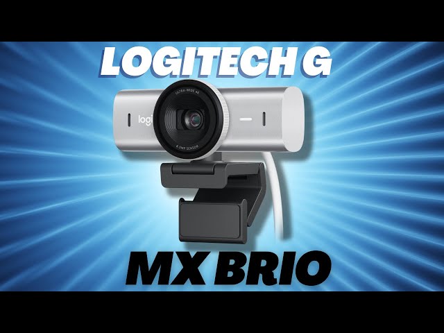 Logitech G BRIO Review! Is it BETTER Than The Elgato FACECAM PRO?