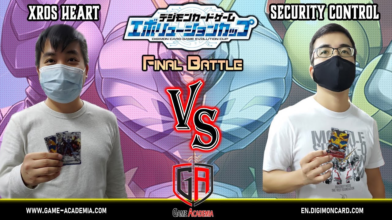 [DIGIMON CARD GAME] Evolution Cup 2022 Final Match - XROS HEART VS SECURITY CONTROL