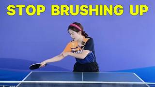 Stop Brushing Up! The Drive-Brush Secret to a killer Forehand Loop Against Backspin