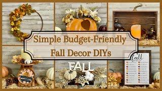 Celebrity 6 Easy & Inexpensive DIYs to Create Stunning Fall Decor๐๐ Wealth