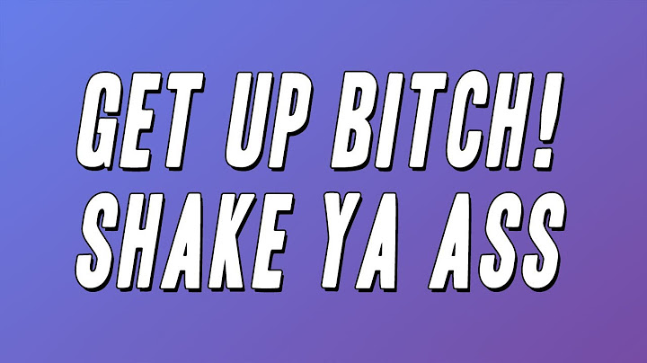 Victoria, Anitta - GET UP BITCH! shake ya ass (Testo)