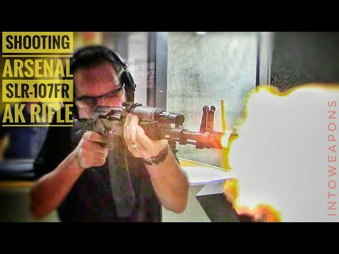 Arsenal SLR-107fr AK Rifle: Shooting At the Range!
