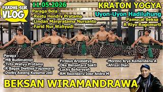 BEKSAN WIRAMANDRAWA PERSEMBAHAN SPESIAL UYON UYON HADILUHUNG KRATON YOGYA - PAKDHE SUR VLOG #1060