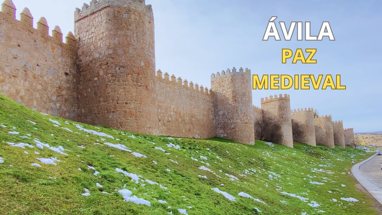 ÁVILA: Paseo relajante por Murrallas Medievales🏰