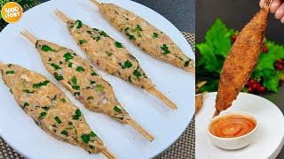 Instant Chicken Kabab Recipe - Snacks recipes - Ramadan Special Recipes,New Recipes 2023