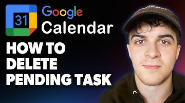 How to Delete Pending Task From Google Calendar [2025 Full Guide]