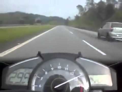 Yamaha R1 Top Speed 299 km/h - YouTube