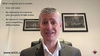 How to win more orders with your quotes