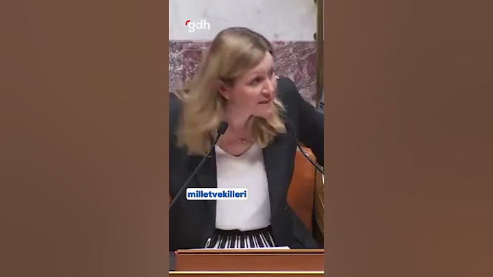 Fransız vekil mecliste Filistin bayrağı açtı