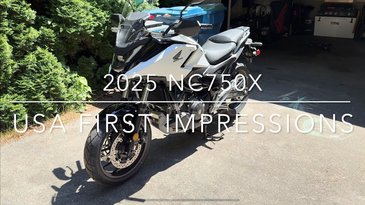2025 NC750X USA — первые впечатления