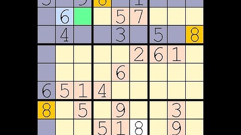 How to Solve Globe and Mail Sudoku  Four Star  3 November, 2023