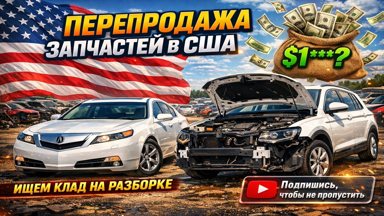 Авторазборка  США, Acura TL дала заработать ,Tiguan 2018 & 2020 года, отправка посылок #11