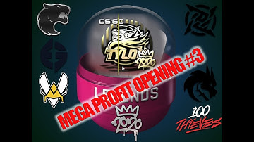 3 GOLD TYLOO NEW CAPSULES GIVE BEST DROPS!! 60x 2020 RMR Challengers Stickers Capsules CS:GO Opening