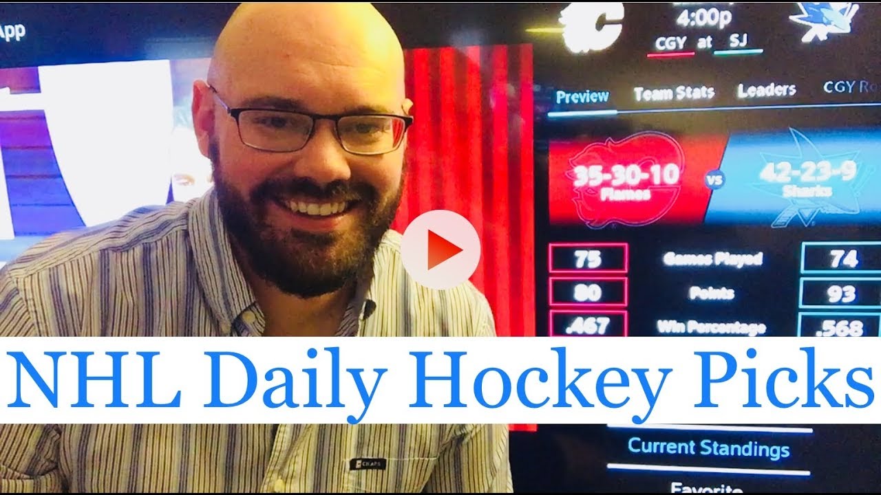 NHL Picks March 24, 2018 (Sat.) Hockey Sports Betting Predictions