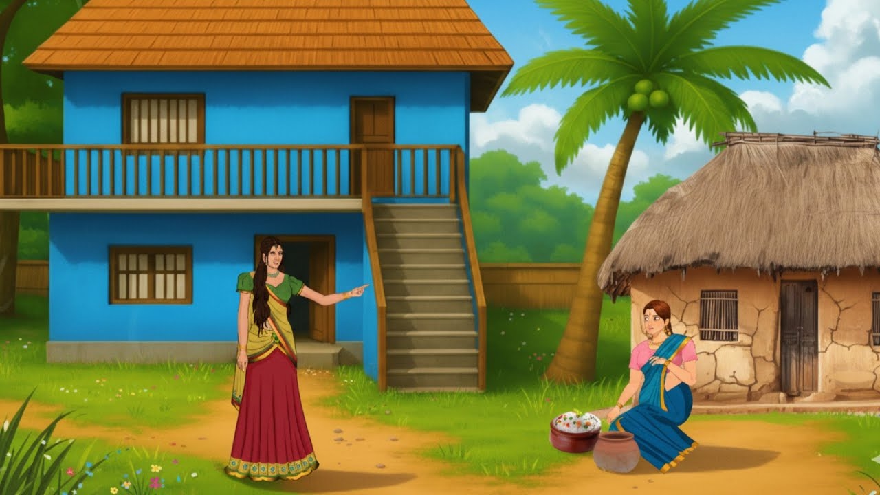 दो बहनों का ससुराल हिंदी कहानी | Do bahno ka sasural | Hindi kahani | moral stories | cartoon story