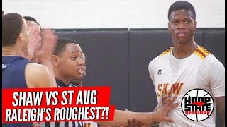 Celebrity How They "Stopped" America's Top Scorer?! Shaw vs St Aug for Raleigh's Roughest!! #HoopState Profile
