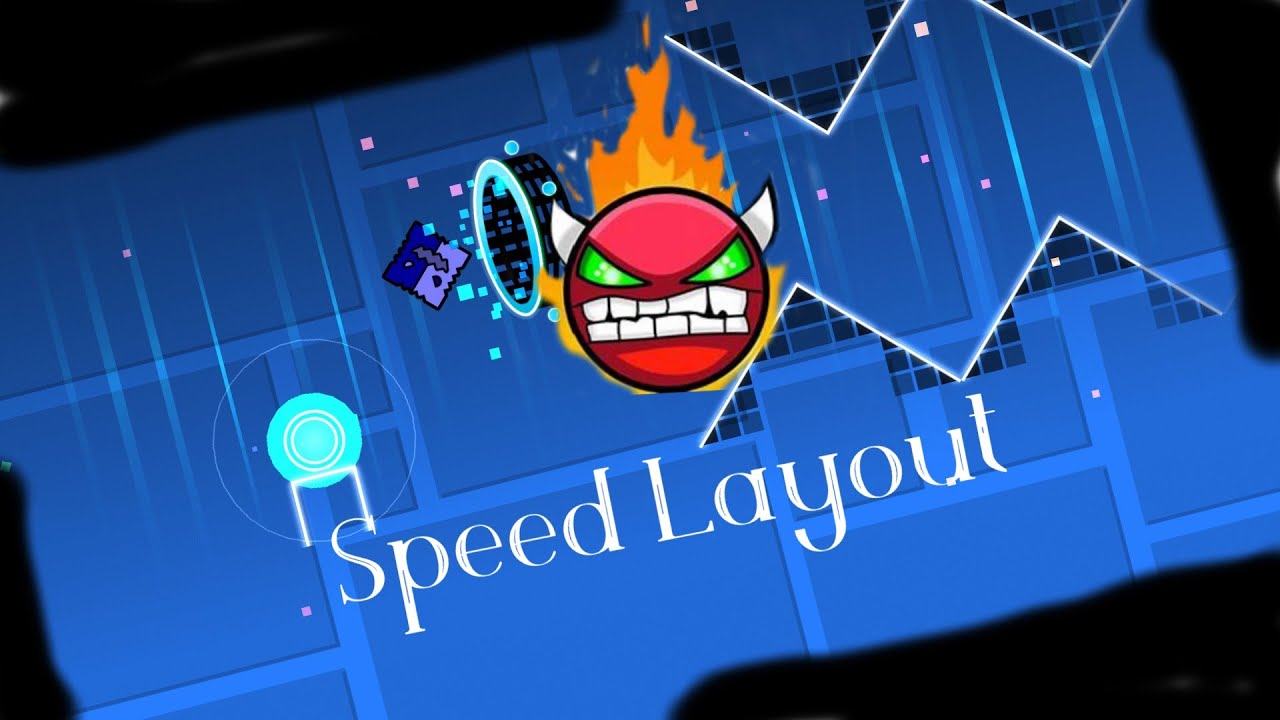 Speed Layout Geometry dash (Medium Demon/Hard Demon) - YouTube