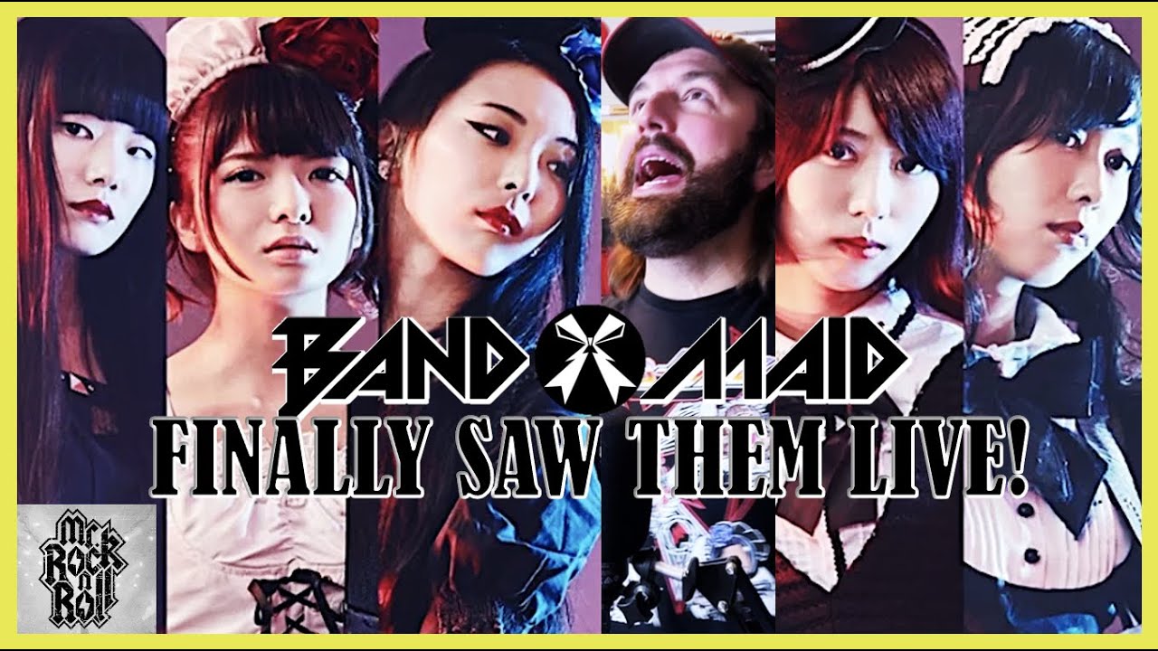 My First Time Seeing BAND-MAID in Concert! | The Juicy Details!!!