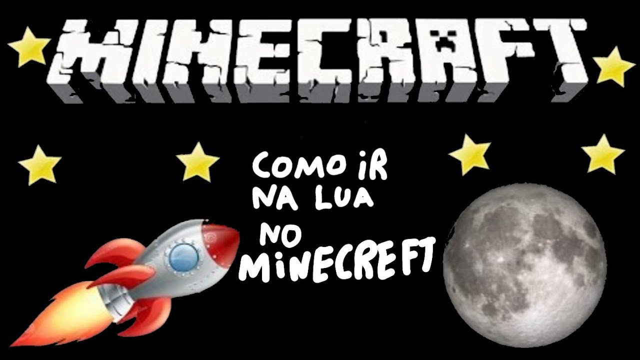 Como ir na lua no Minecraft sem usar mod !! 🌙🌔 - YouTube