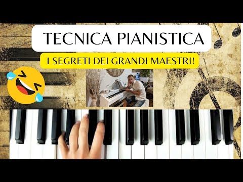 Tecnica pianistica: i segreti contraddittori dei Maestri (parodia 😀)