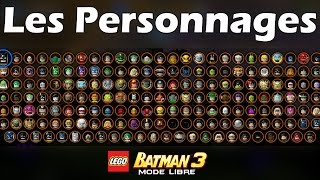 All characters from lego batman 3
