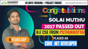 Kaashiv Infotech Address - Full Stack .Net Core Developer - .Net Certification Training - Dotnet