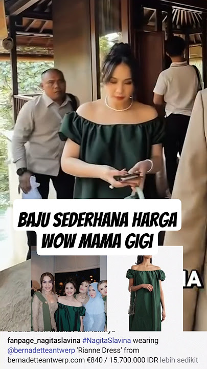 Terlihat Sederhana Baju Nagita saat datang ke acara akad Luna maya ternyata harganya Wow banget