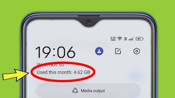 Realme | Display data usage in notification drawer on/off