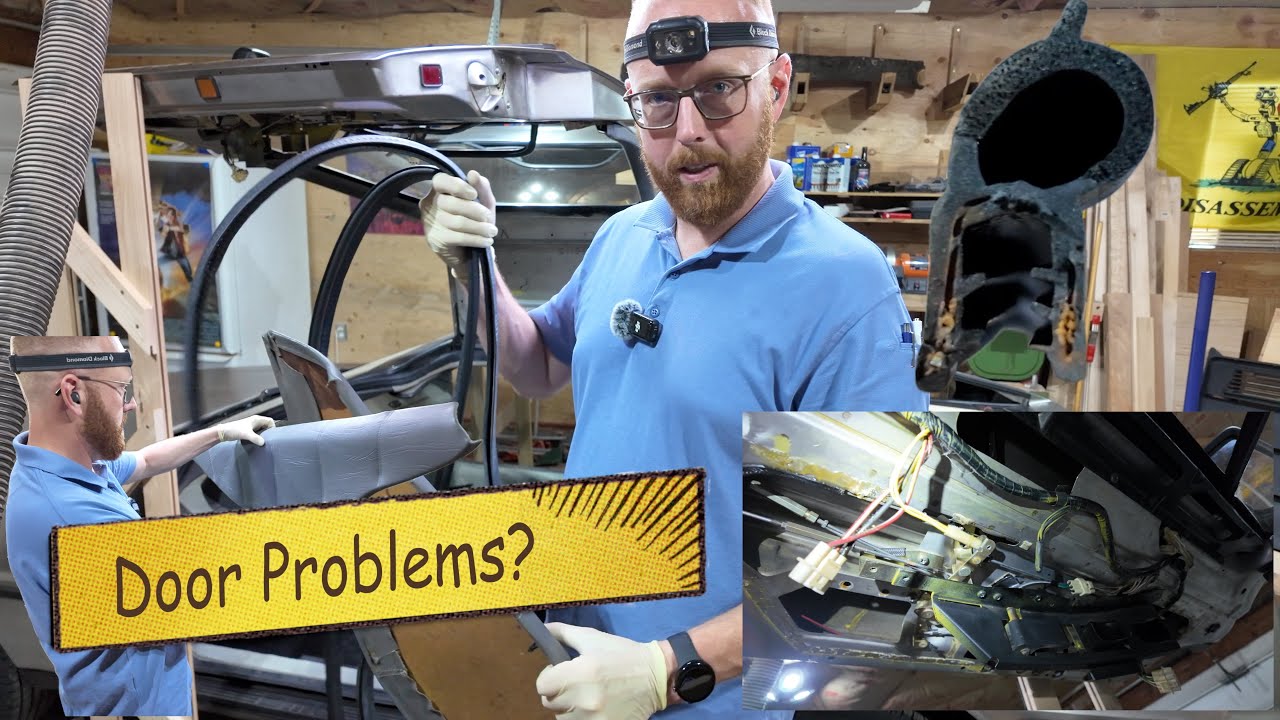 Inside a Delorean Door - Some problems you might face