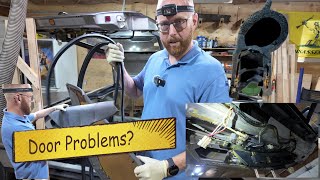 Inside a Delorean Door - Some problems you might face
