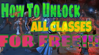 Skyforge PS4 - How To Unlock All Classes For Free