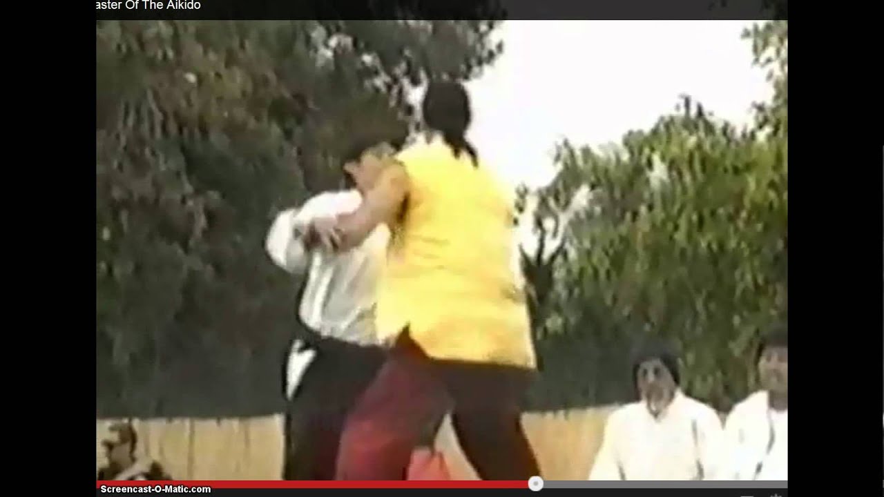 Seagal  Side Step Whoosh Throw. slo mo