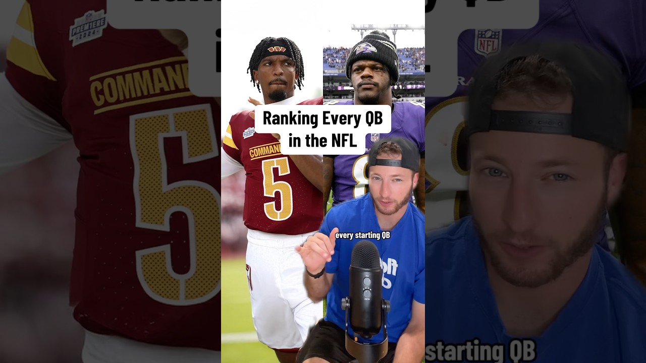 My 2025 NFL QB Rankings 🏈