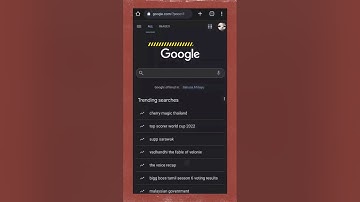 Google setting - Full dark theme