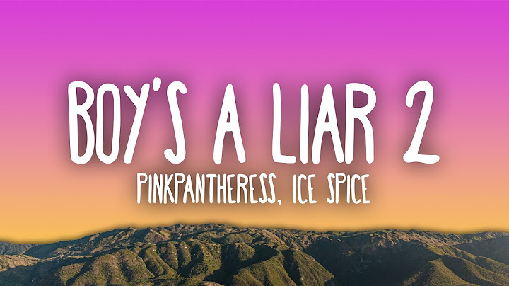 PinkPantheress & Ice Spice - Boy’s a liar Pt. 2