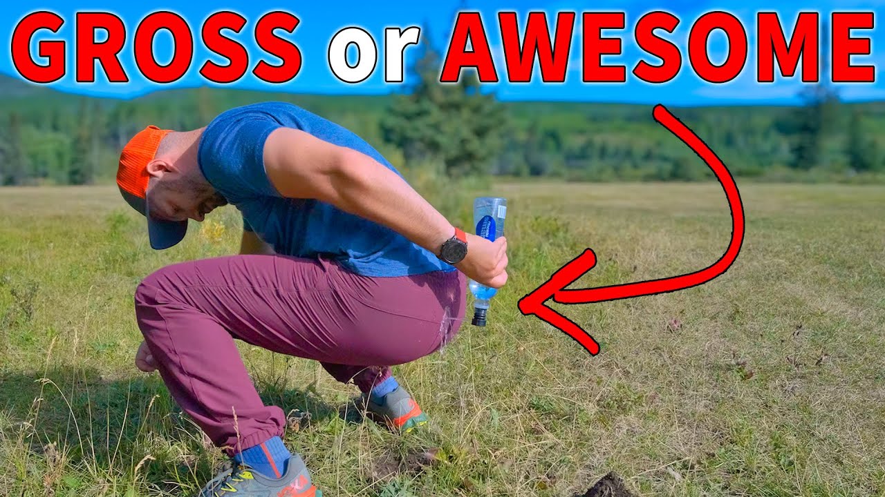 WEIRD But EFFECTIVE Way to Poop in The Woods - YouTube